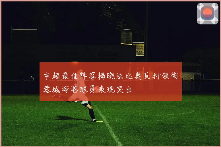 中超最佳阵容揭晓法比奥瓦科领衔蓉城海港球员表现突出